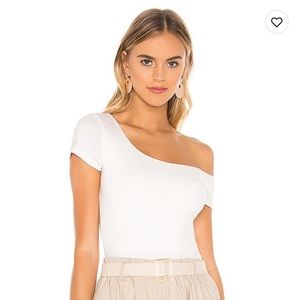 Off the shoulder bodysuit - asymmetrical bodysuit